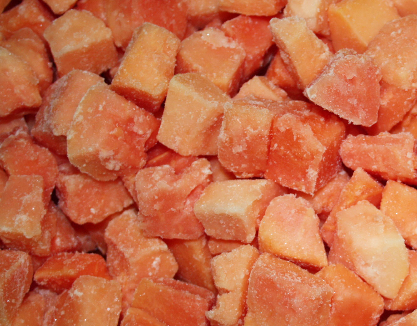 Frozen Papaya Chunks